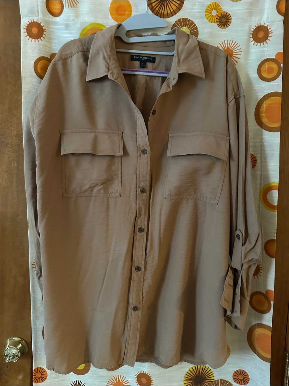 Banana Republic Women Beige Shirt